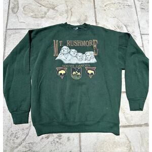 Vintage Mt. Rushmore Heavy Cotton Crew Neck - Great Condition